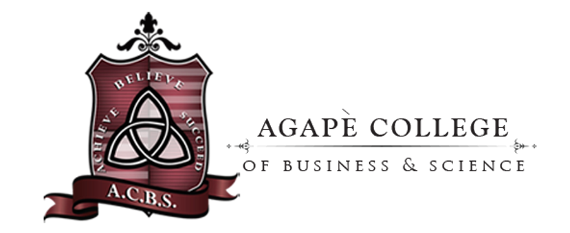 Agape College of Business and Science logo