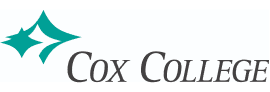 Cox College logo