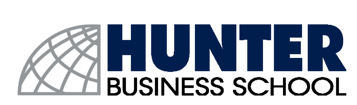 Hunter Business School logo