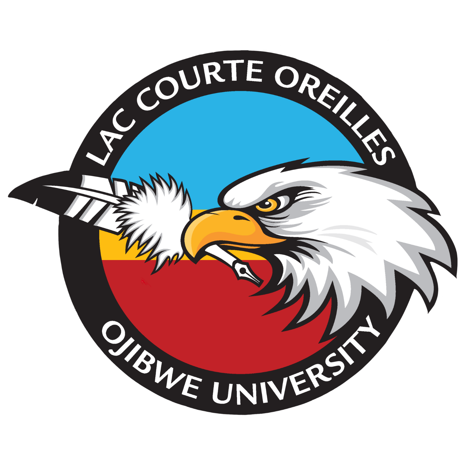 Lac Courte Oreilles Ojibwe University logo