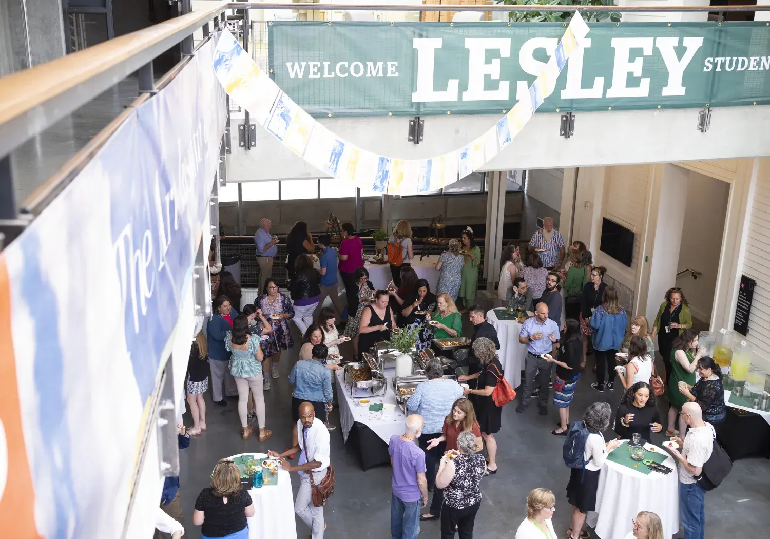 Lesley University logo