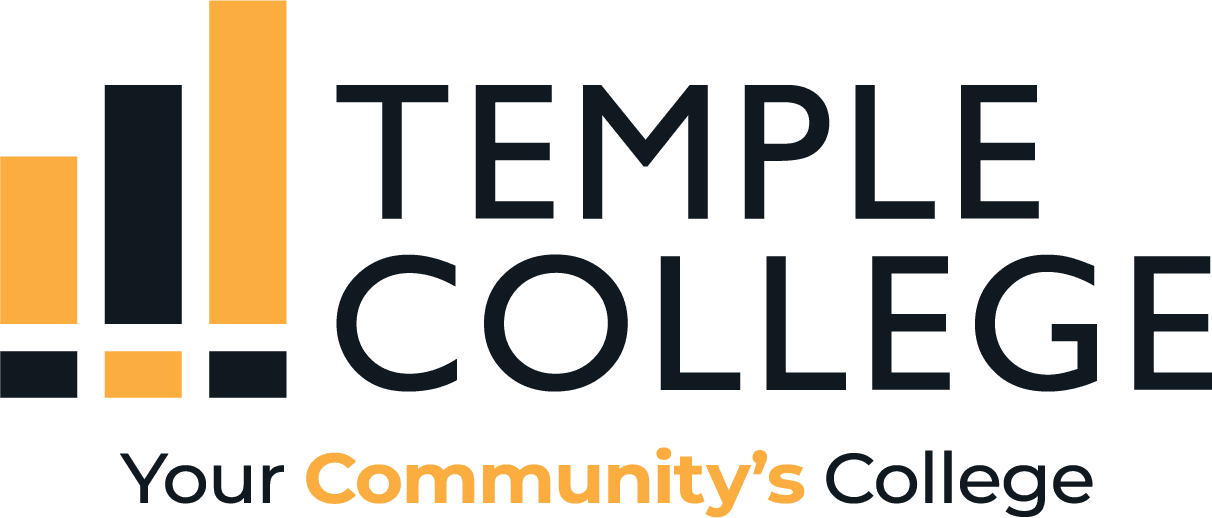 Temple College logo